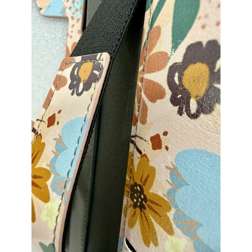 Floral Kindle Case 6 11th Gen 2022 2024 Folio Stand Wallet Card Holder Strap NEW
